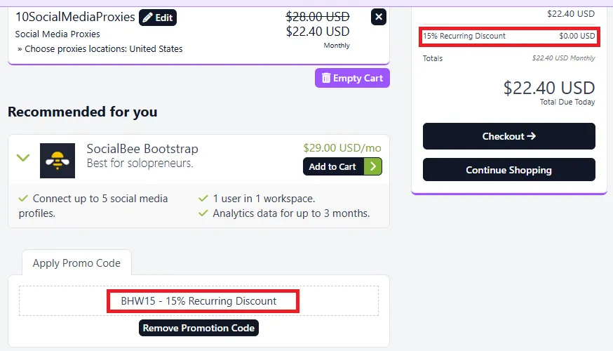 Highproxies 10% off coupon code